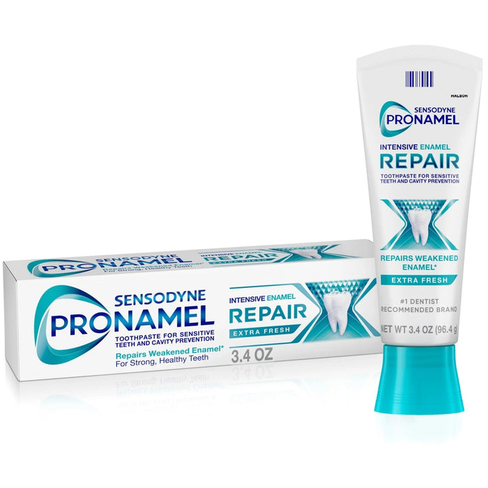 Sensodyne Pronamel Intensive Enamel Repair Sensitive Teeth Toothpaste Extra Fresh - 3.4 oz