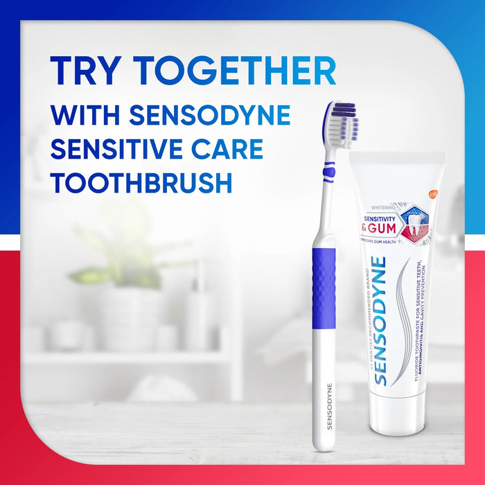 Sensodyne Sensitivity & Gum Whitening Toothpaste - 3.4 oz