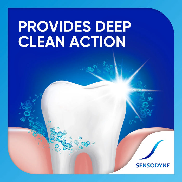 Sensodyne Deep Clean + Whitening Sensitive Teeth Toothpaste - 4 oz