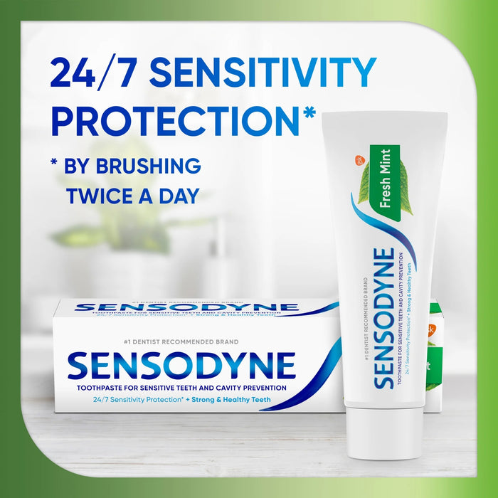 Sensodyne Sensitive Teeth Toothpaste Fresh Mint - 4 oz