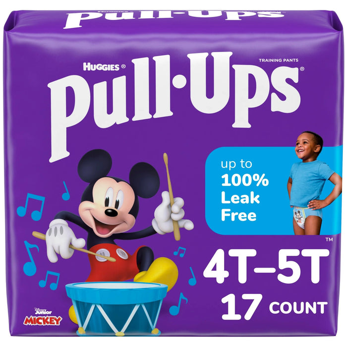 Huggies Pull-Ups Boys' Training Pants 4T-5T -  4 x 17 Ct