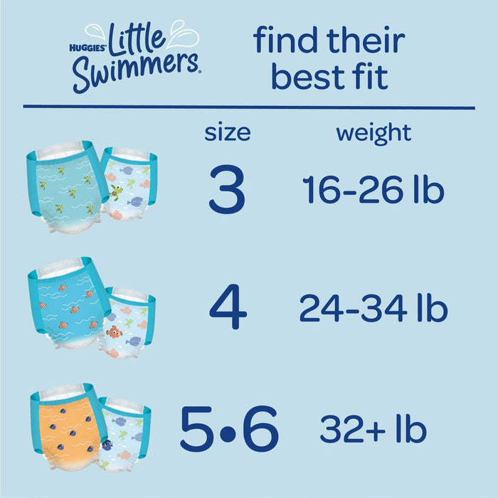 Huggies Little Swimmers Disposable Swimpant Diapers