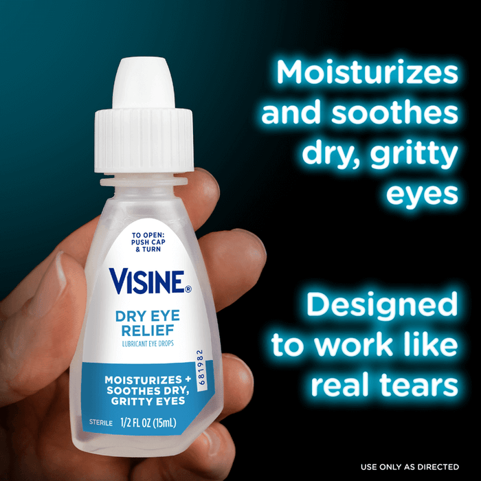 Visine Red Eye Total Comfort Multi-Symptom & Dry Eye Relief Multipack