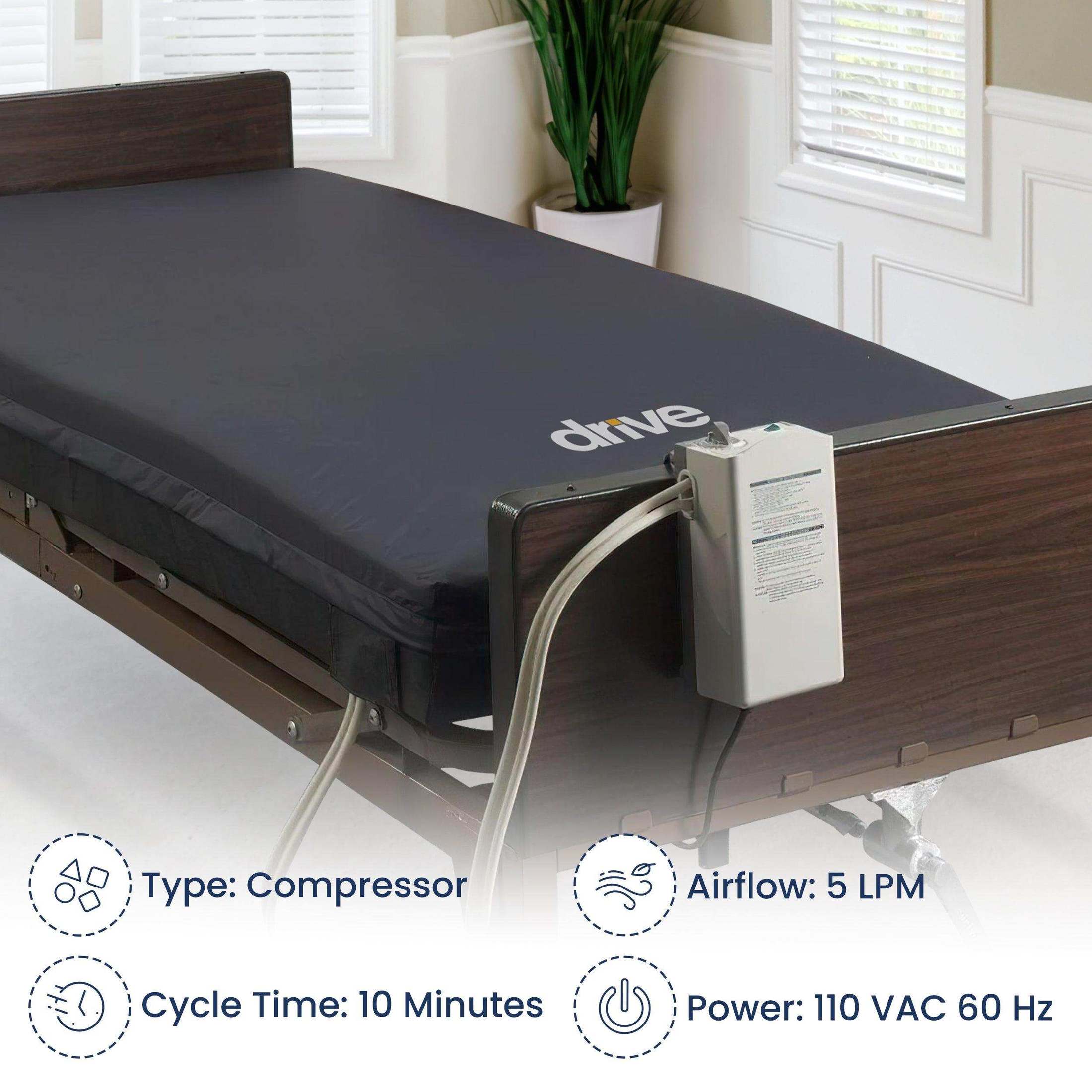 Drive Medical Balanced Aire Powered Alternating Pressure Mattress - Shop Home Med
