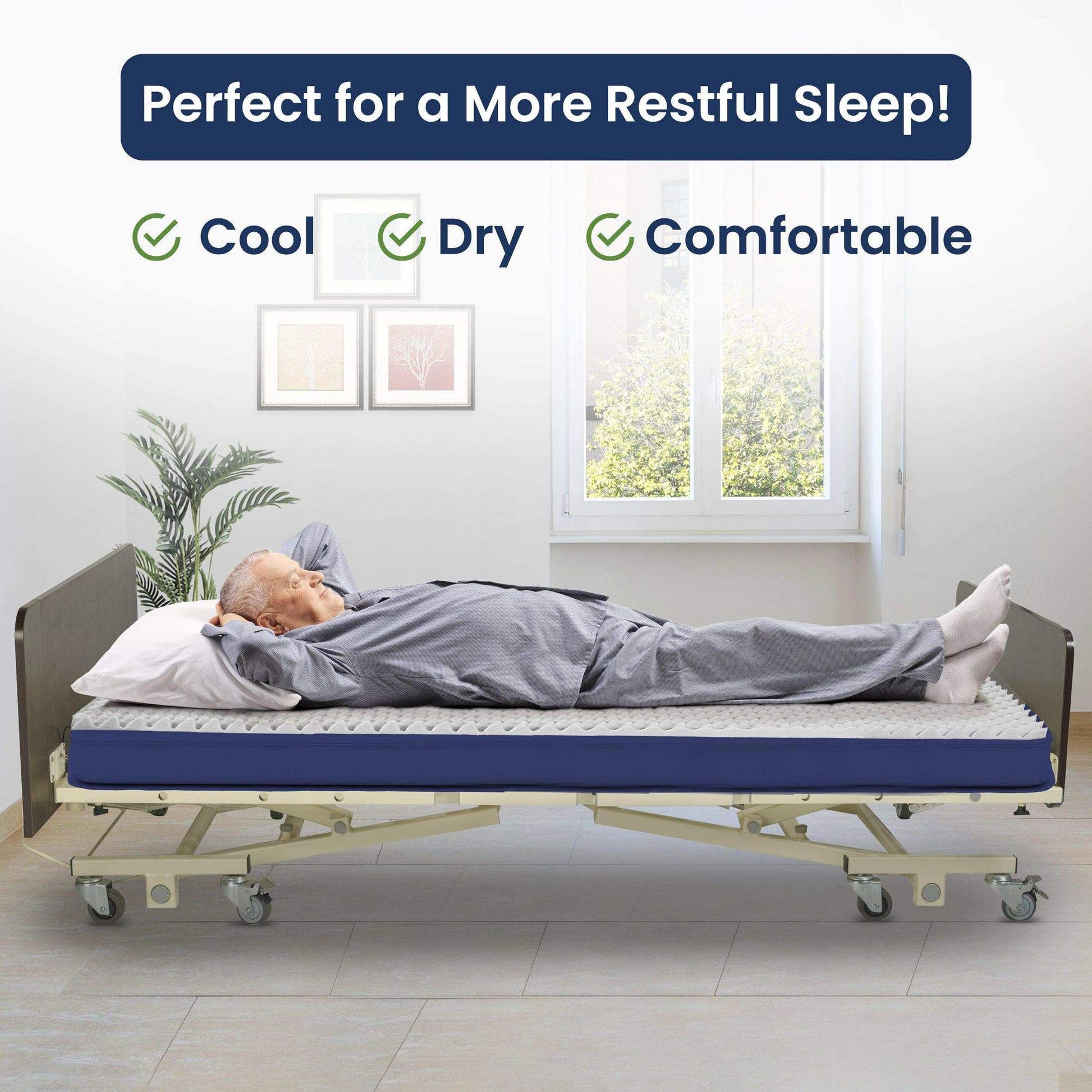 Drive Medical Convoluted Foam Pad - 3.5" Height - Shop Home Med