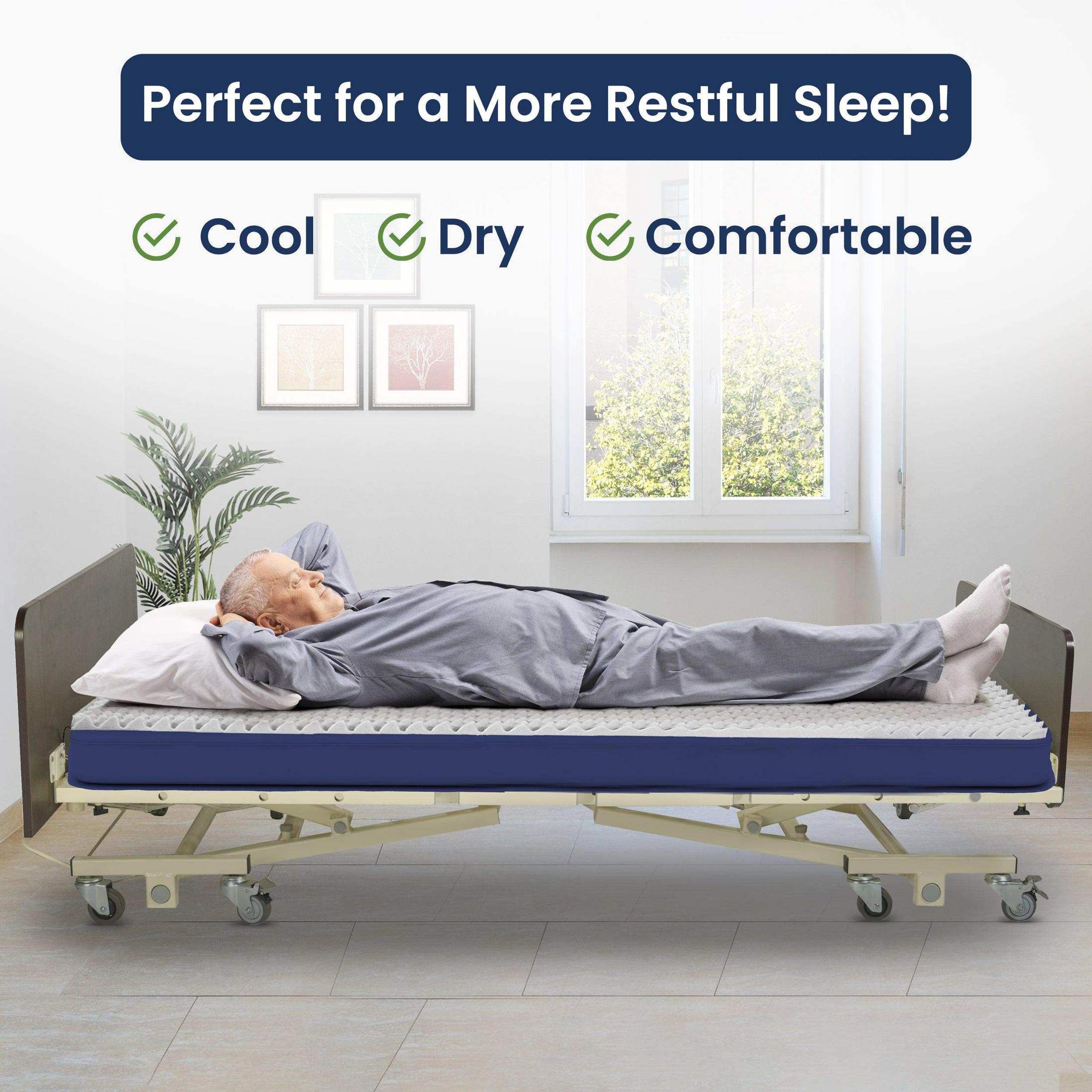 Drive Medical Convoluted Foam Pad - 3.5" Height - Shop Home Med