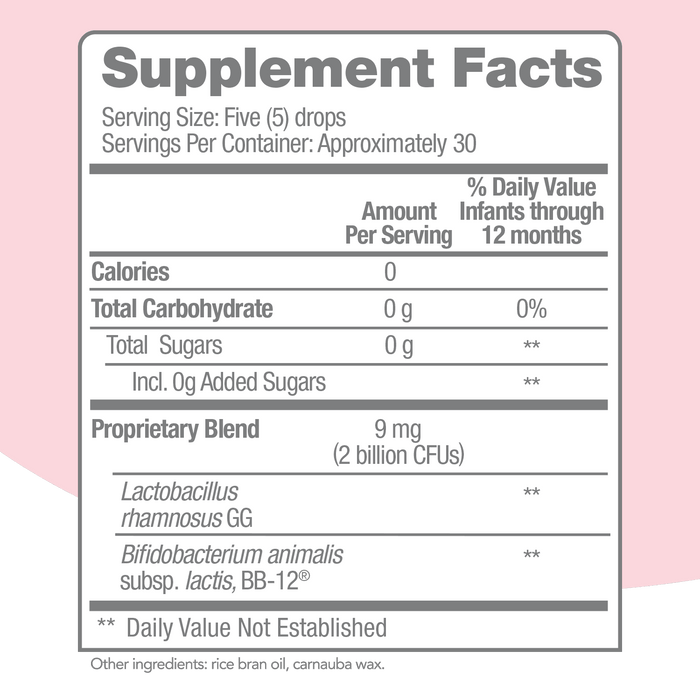 Culturelle Baby Digestive Calm + Comfort Probiotic Drops - 0.29 oz