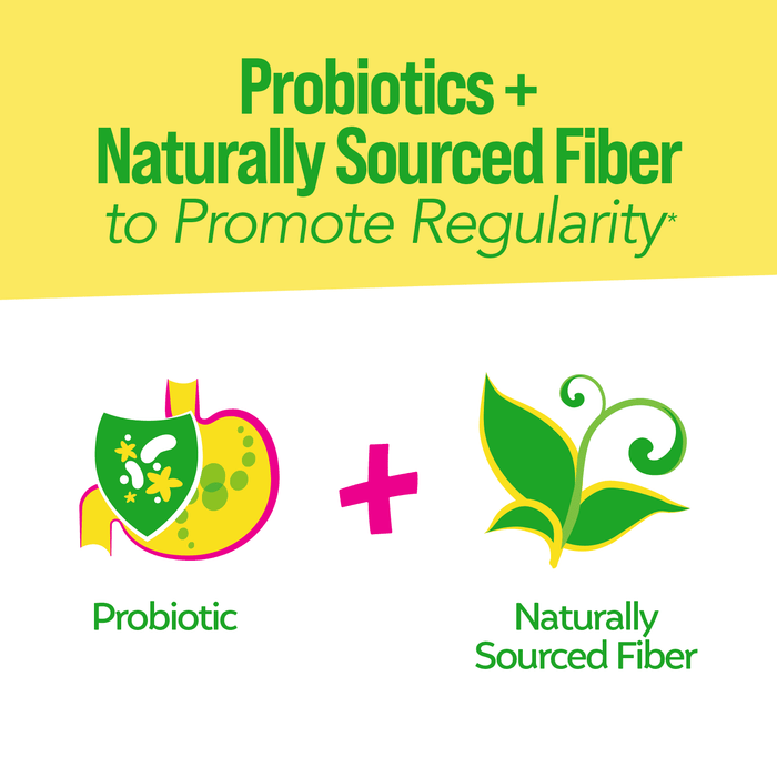 Culturelle Kids Digestive Health Probiotic + Fiber Powder Packets - 24 Ct