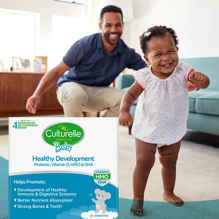 Culturelle Baby Healthy Development Probiotic Vit D HMO & DHA Packets - 30 Ct