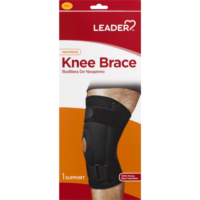 Leader Neoprene Knee Brace Support - Black