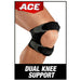 Ace Adjustable Dual Knee Strap Support