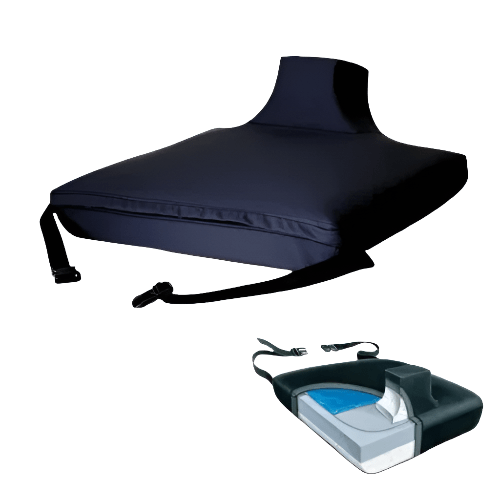 Leg Abductor Wheelchair Gel Foam Cushion with Cover shophomemed