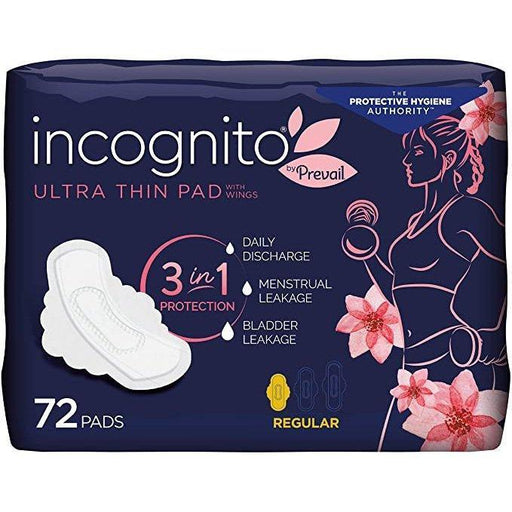 Incognito by Prevail Ultra Thin with Wings - Regular - Shop Home Med