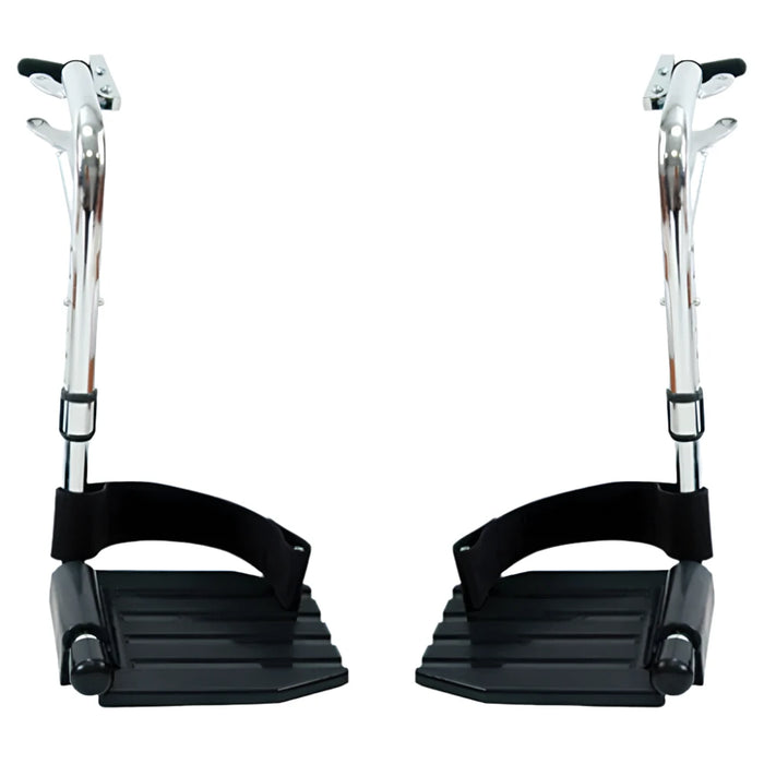 Invacare Swing-Away Hemi Footrests - Aluminum & Composite Options