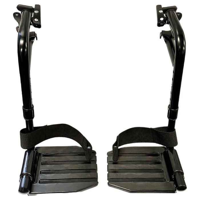 Invacare Swing-Away Hemi Footrests - Aluminum & Composite Options