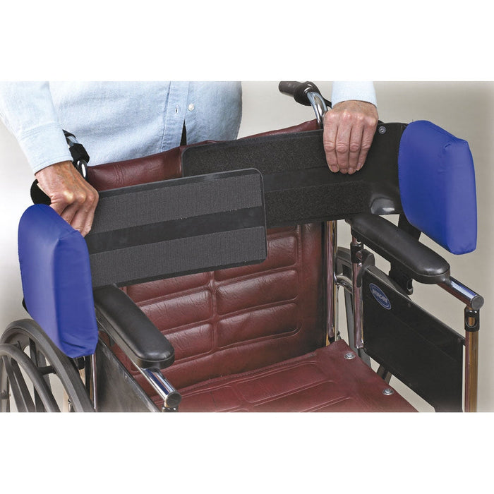 Adjustable Lateral Support for Wheelchairs, Geri and Standard Chair