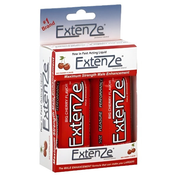 Extenze Maximum Strength Male Enhancement Liquid Big Cherry