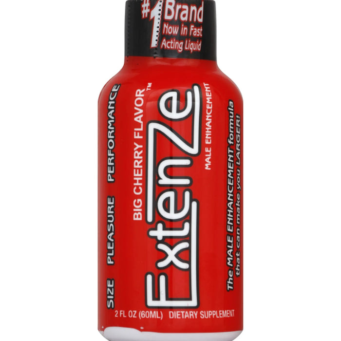 Extenze Maximum Strength Male Enhancement Liquid Big Cherry