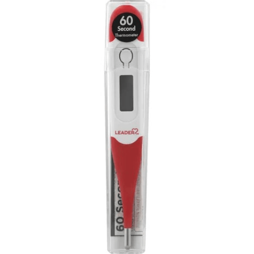 Leader 60-Second Digital Thermometer  - 9 Ct