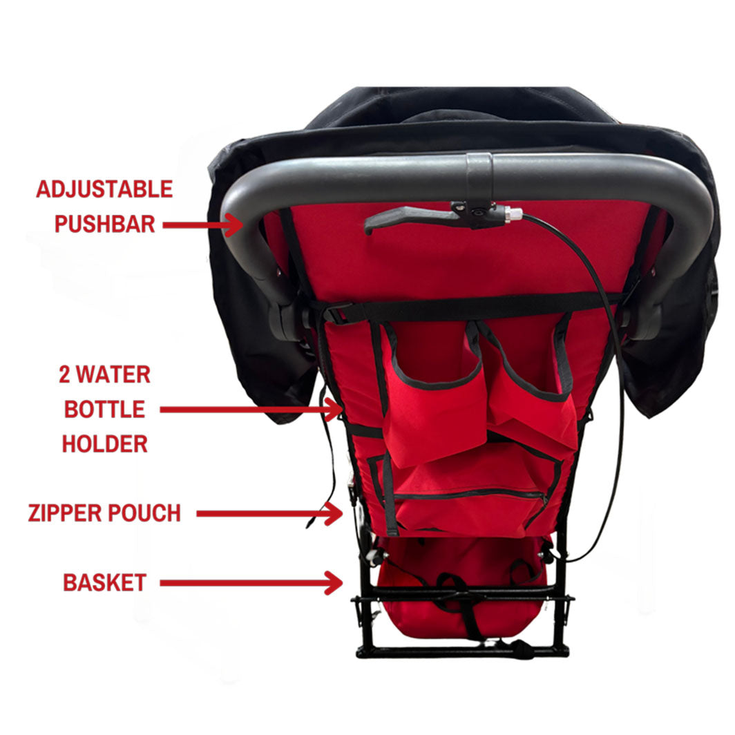 Silla de paseo Axiom Lassen de Adaptive Star Pediatric Mobility