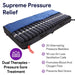 ProHeal Low Air Loss Alternating Pressure Mattress Air Rails Cell-On-Cell - 36"x80"x8/11" - Shop Home Med