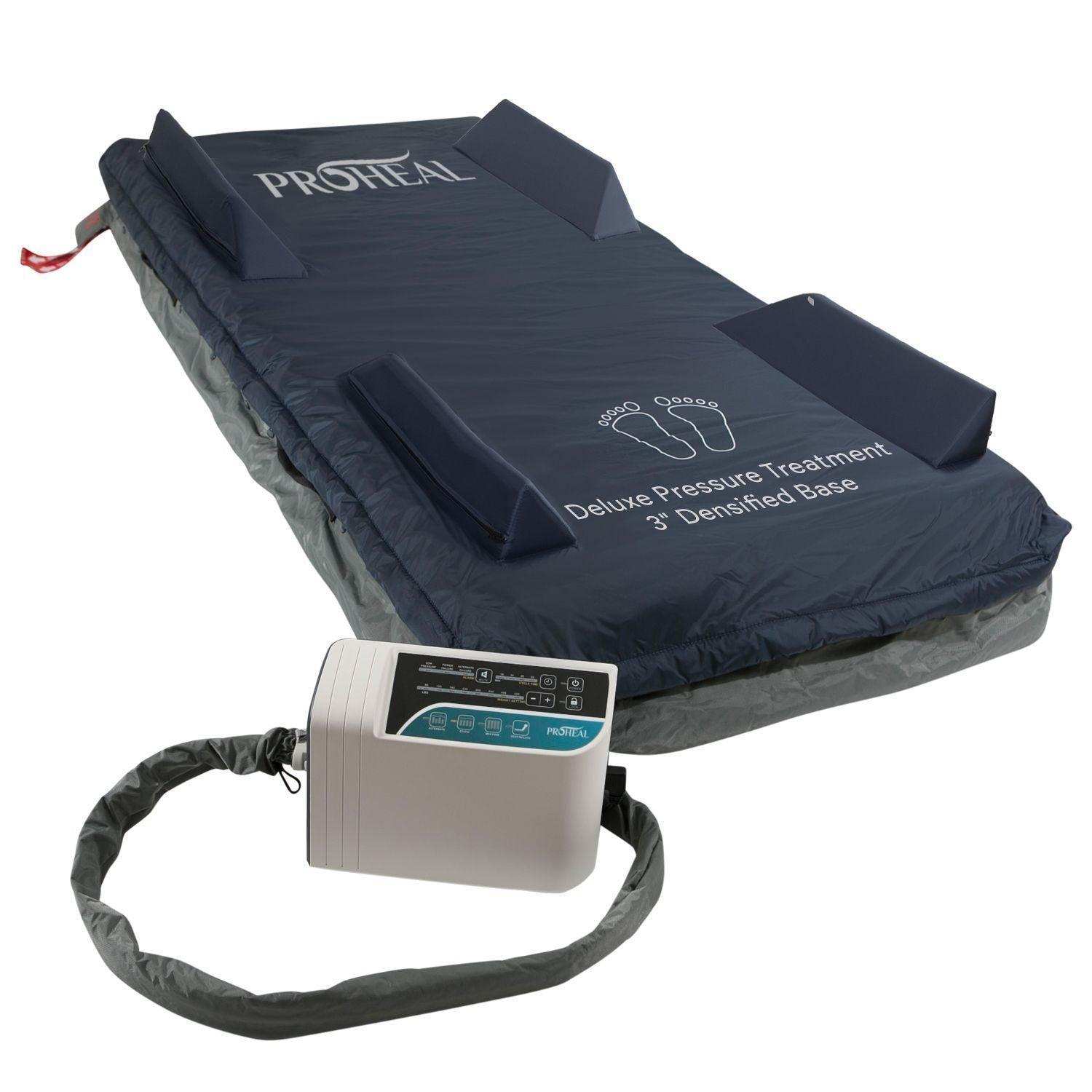 ProHeal Low Air Loss Alternating Pressure Mattress and Rails, 3" Fiber Base - Shop Home Med