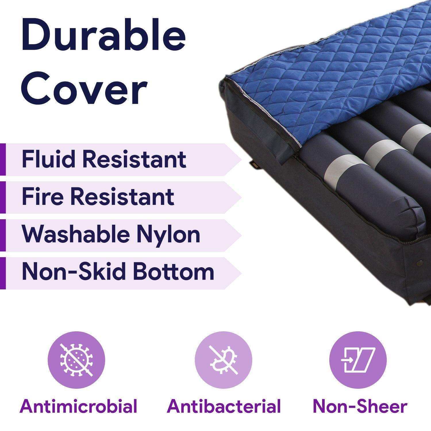 ProHeal Low Air Loss Alternating Pressure Mattress and Rails, 3" Fiber Base - Shop Home Med