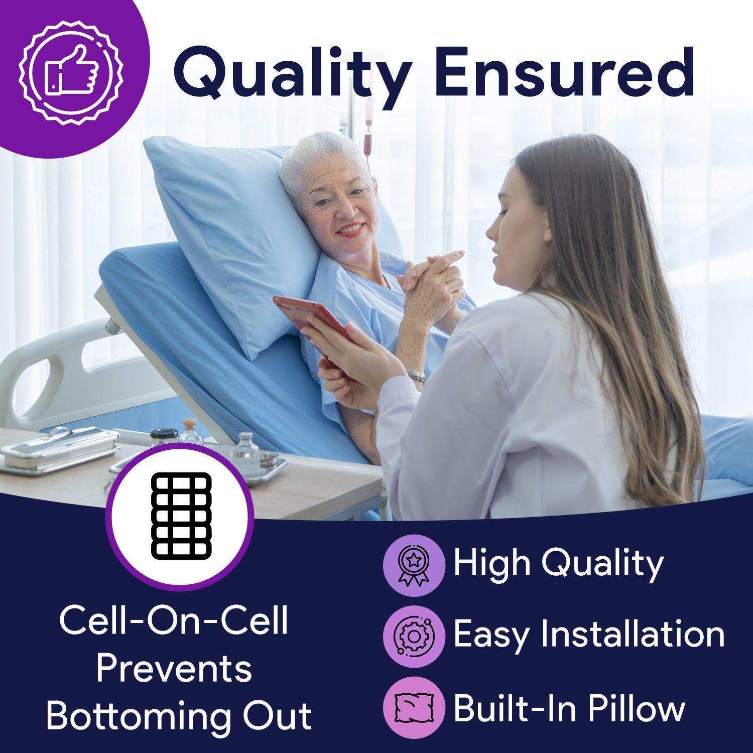 ProHeal Low Air Loss Alternating Pressure Mattress, Digital, Cell-On-Cell - Shop Home Med