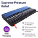 Low Air Loss Alternating Pressure Mattress With Rails - 36"x80"x8"/11" - Shop Home Med