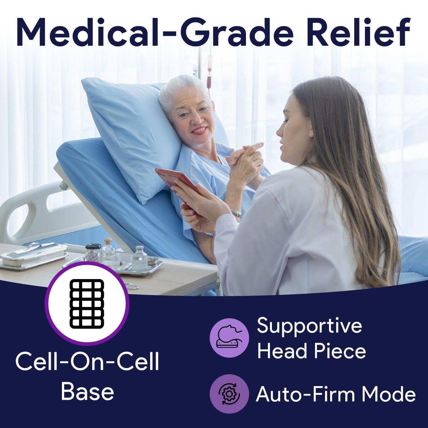 Low Air Loss Alternating Pressure Pulsation Mattress -Air Railss -36x80x8/11" - Shop Home Med