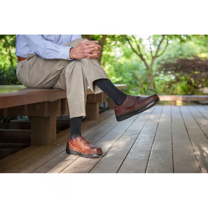 Mocasines con correa Scandia de Propet Footwear para hombre, aptos para diabéticos y ortopédicos