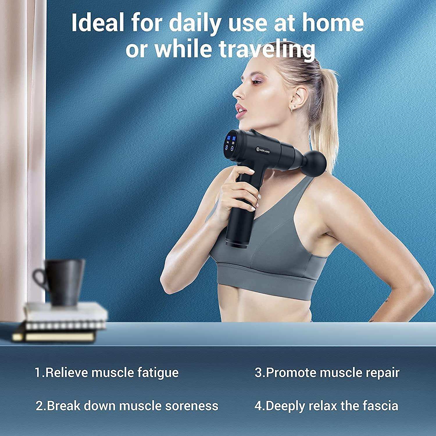 Massage Gun for Back Neck Muscle Relieve - Shop Home Med