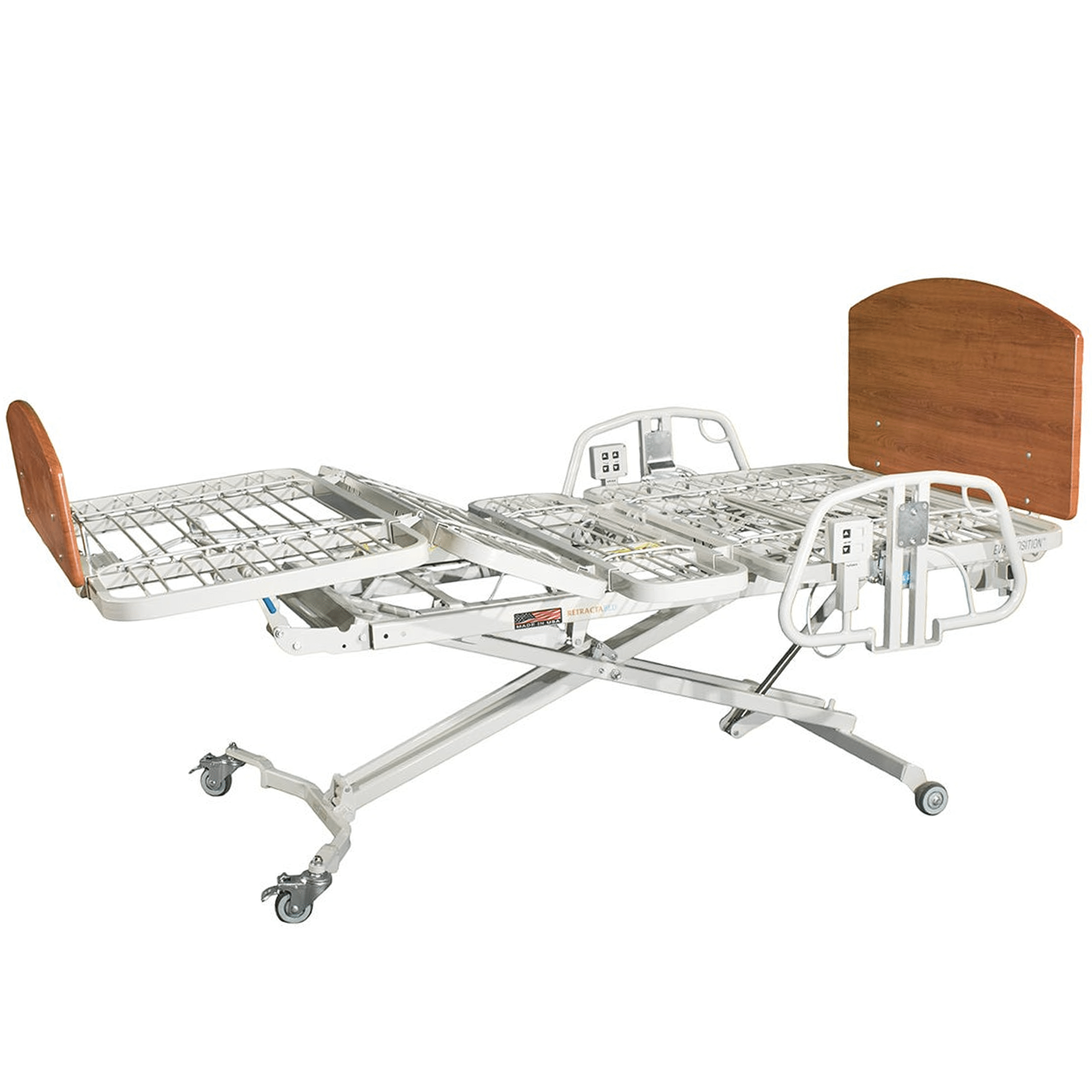 Med-Mizer RetractaBed Wall Hugger Hospital Bed