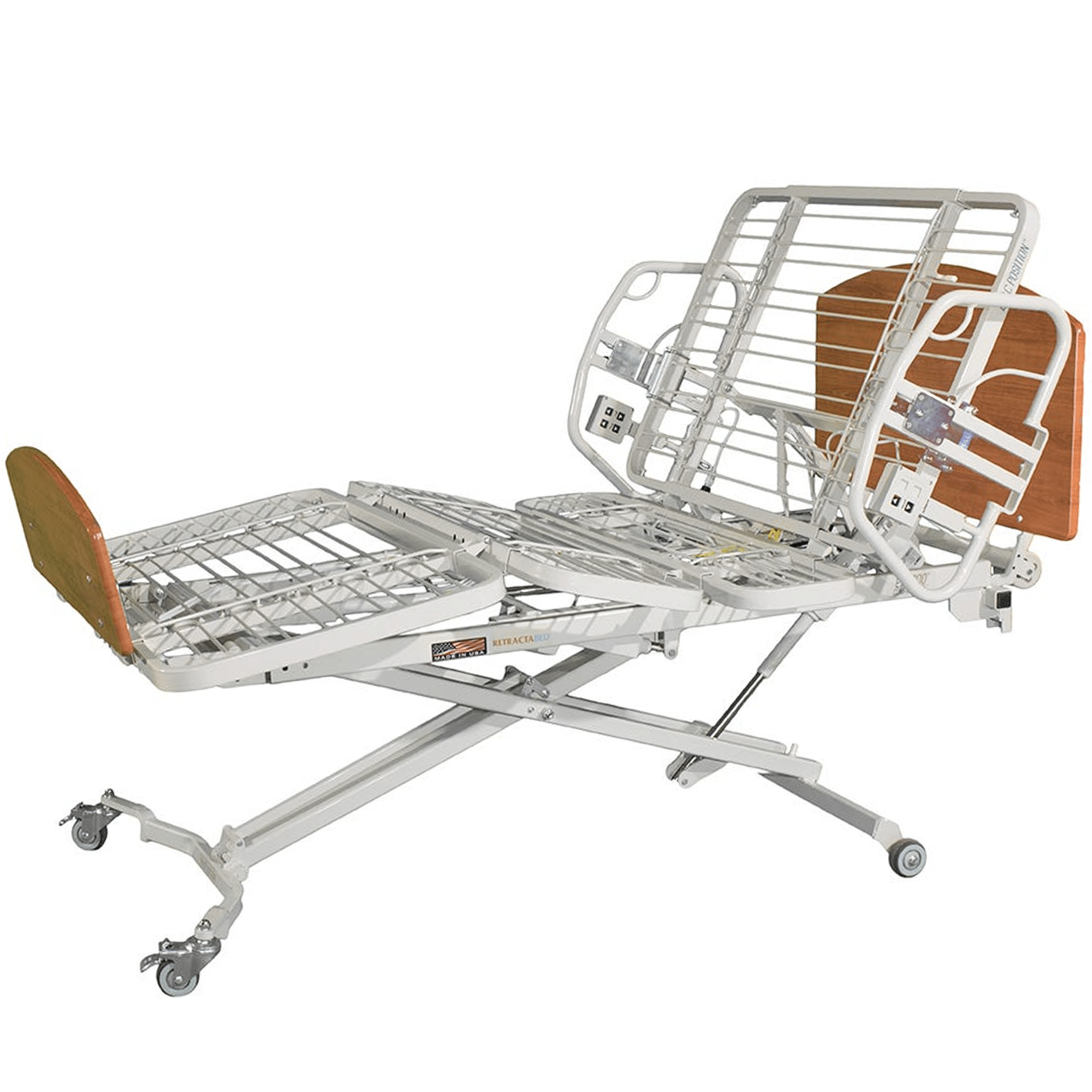 Med-Mizer RetractaBed Wall Hugger Hospital Bed