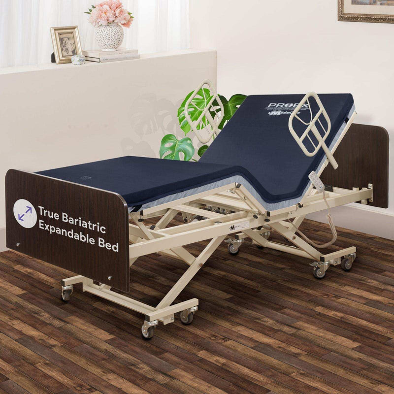 Medacure Adjustable Bariatric Hospital Bed - 750lbs Cap - Shop Home Med