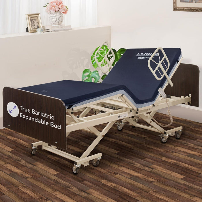 Medacure Bariatric Extendable Hospital Bed - 750lbs Cap - Shop Home Med