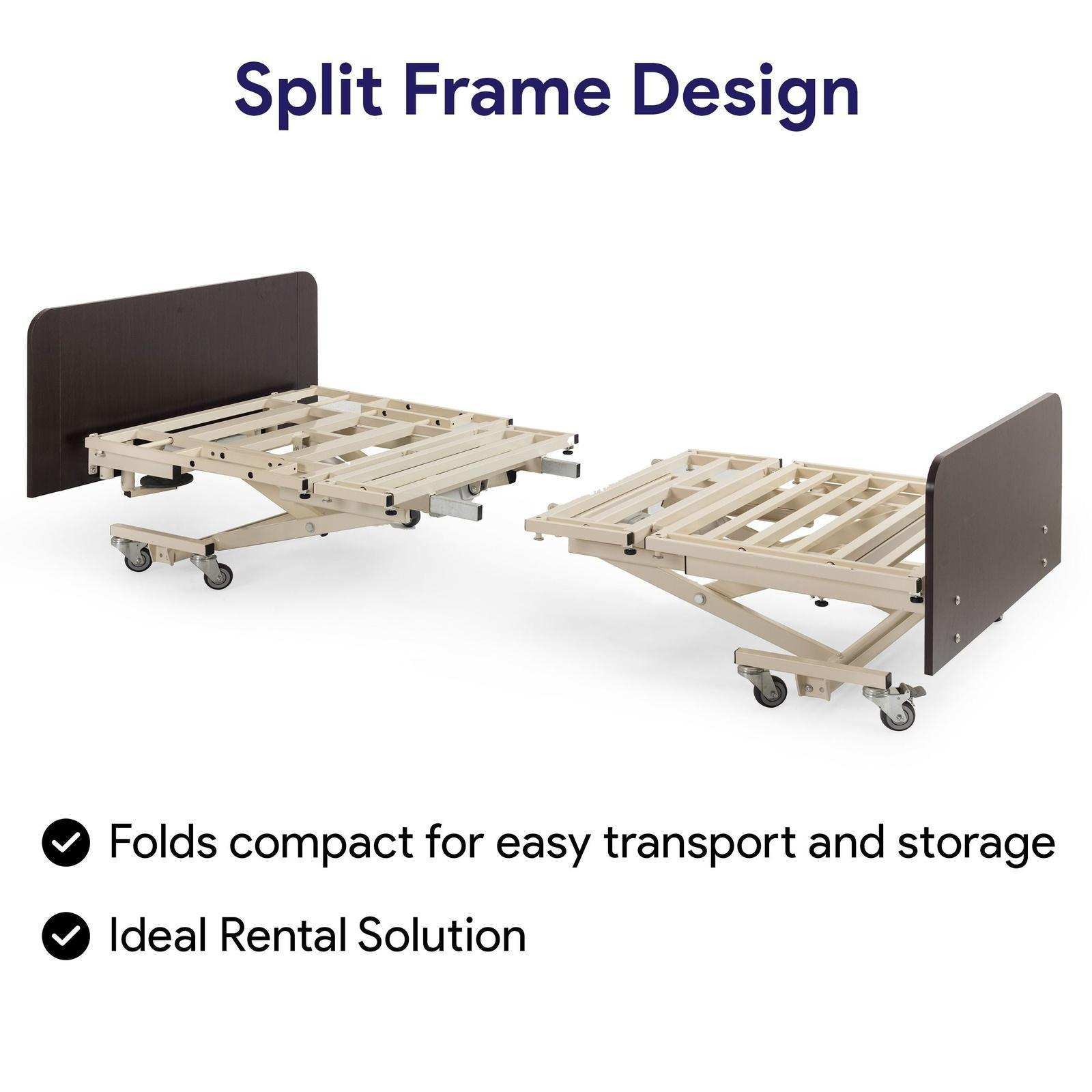 Medacure Bariatric Hospital Bed - Split Frame Design - Shop Home Med