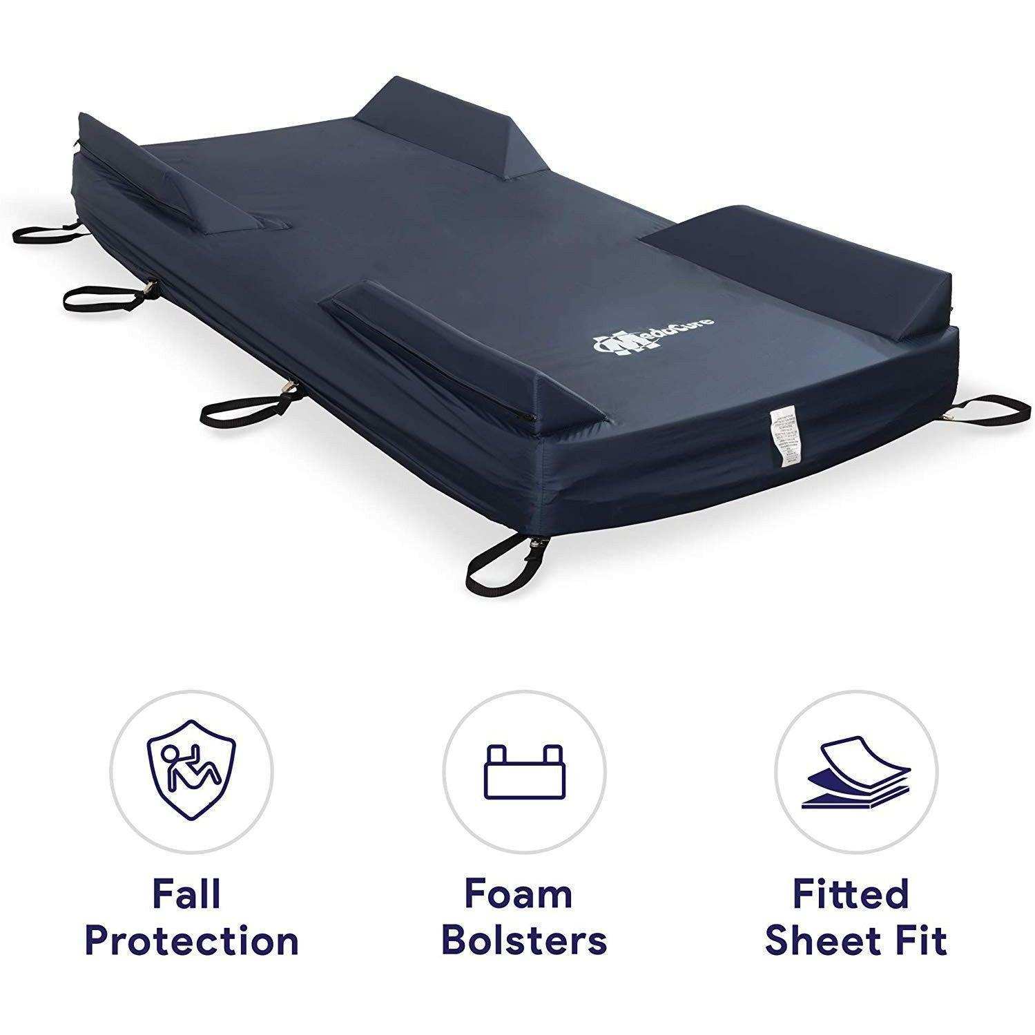 Medacure Foam Bolster Mattress Cover with Defined Perimeter - Shop Home Med