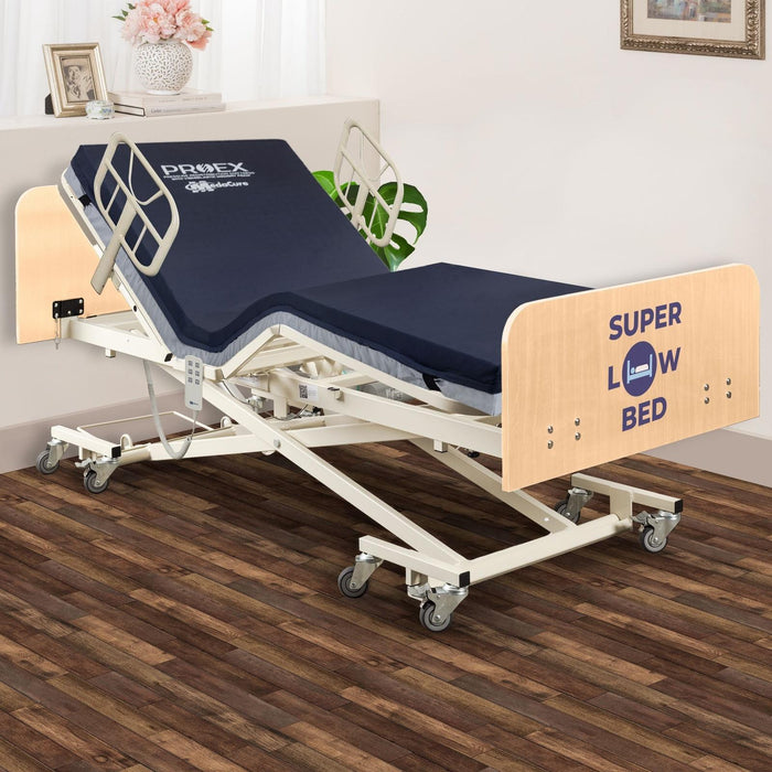 Medacure Full Electric Hospital Bed Ultra Low - Shop Home Med