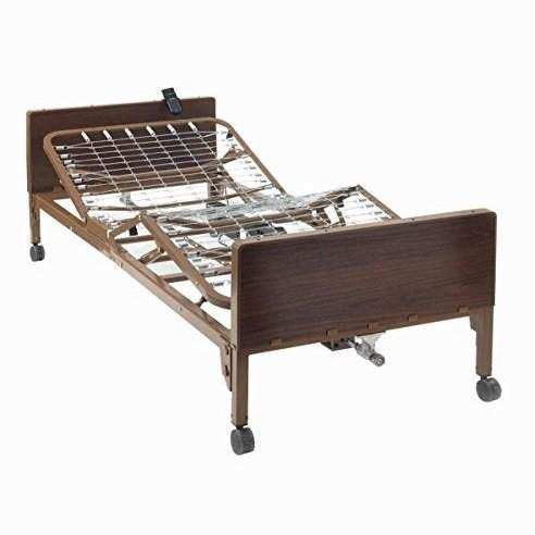 Medacure Full Electric Hospital Bed with Mattress and Rail - Shop Home Med
