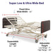 Medacure Low Adjustable Electric Hospital Bed - Shop Home Med