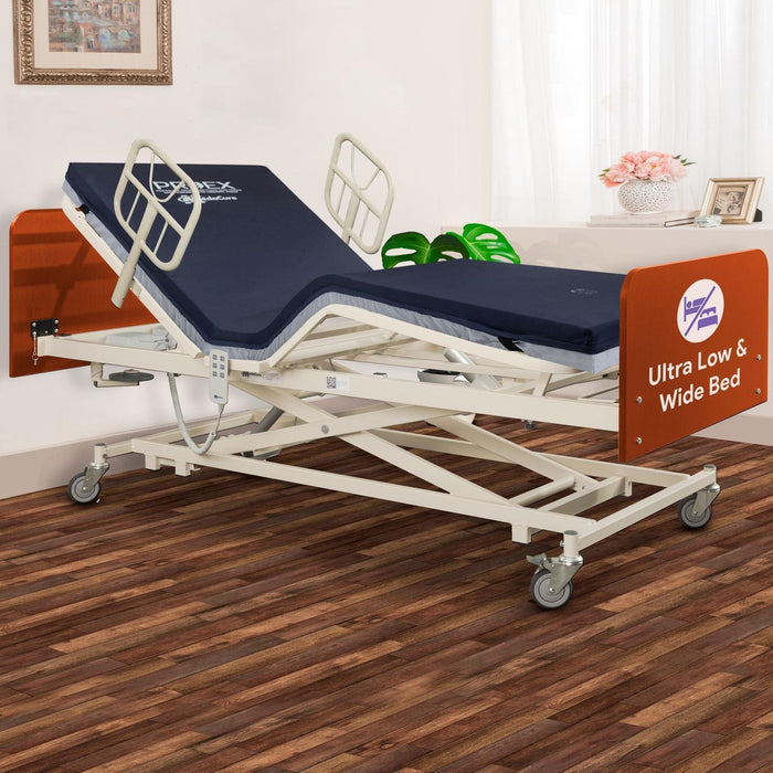 Medacure Low Adjustable Electric Hospital Bed - Shop Home Med