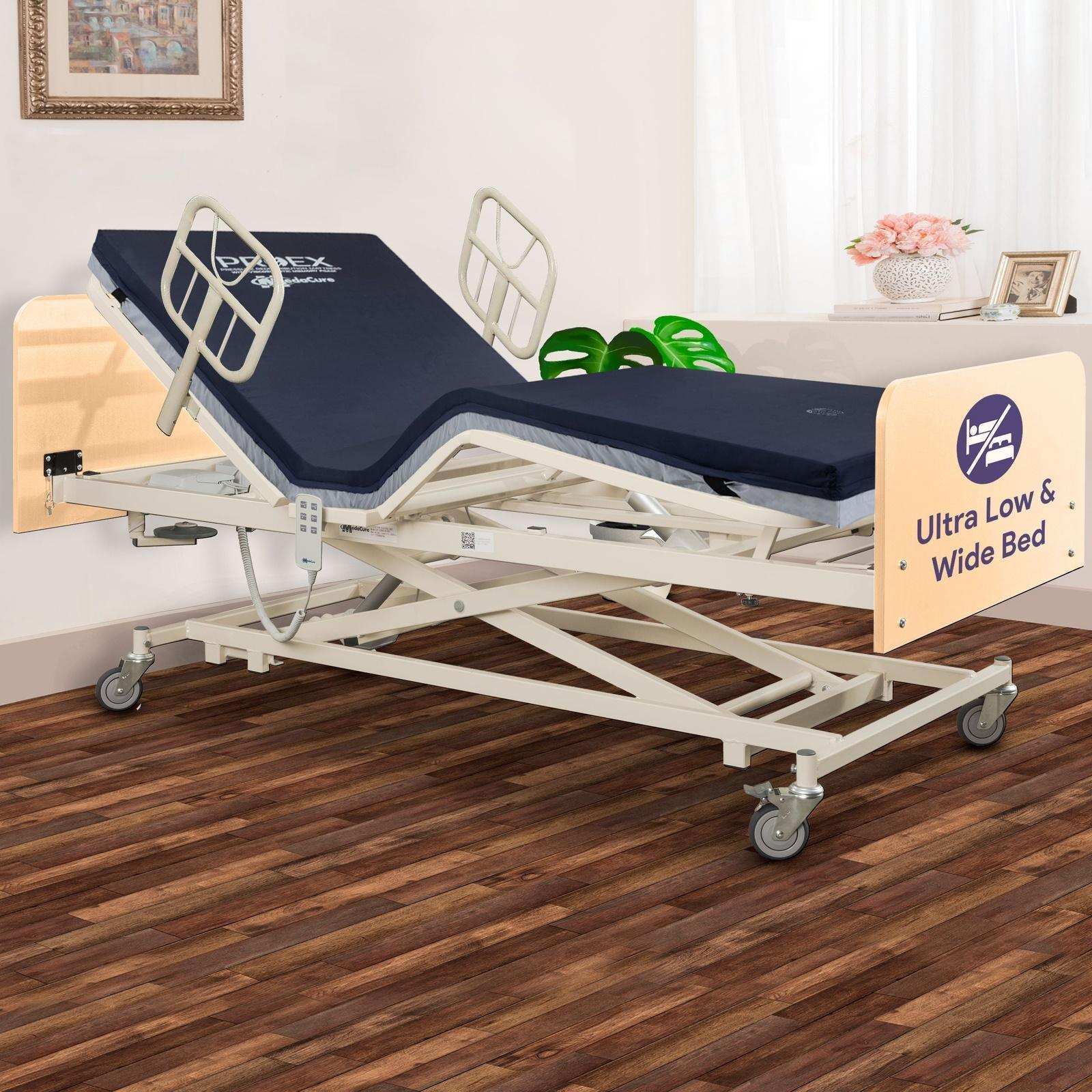 Medacure Low Adjustable Electric Hospital Bed - Shop Home Med
