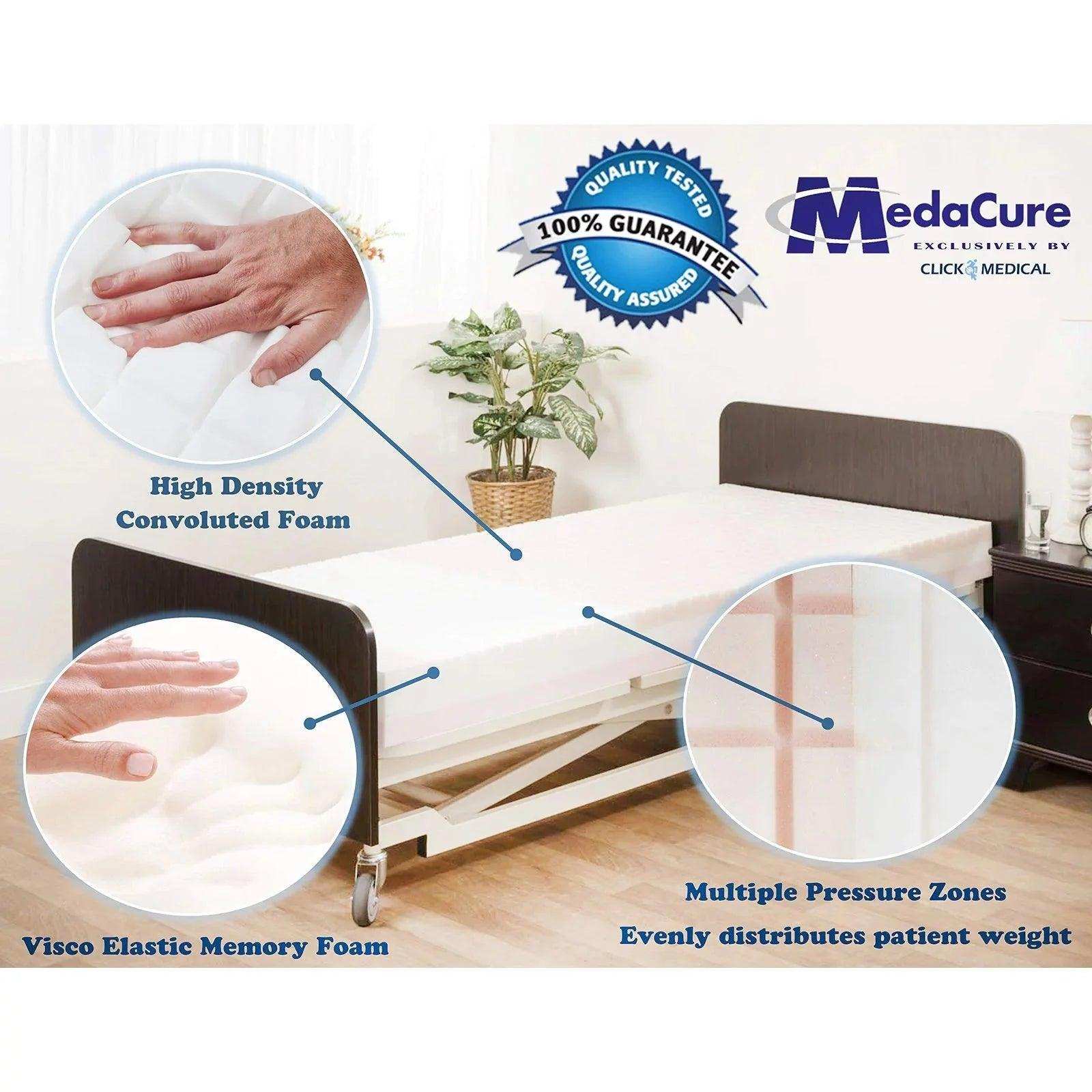 Medacure Pressure Redistribution Foam Hospital Mattress - Shop Home Med