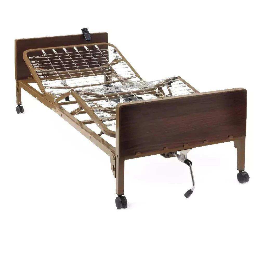 Medacure Semi Electric Hospital Bed Mattress Rails Options - Shop Home Med