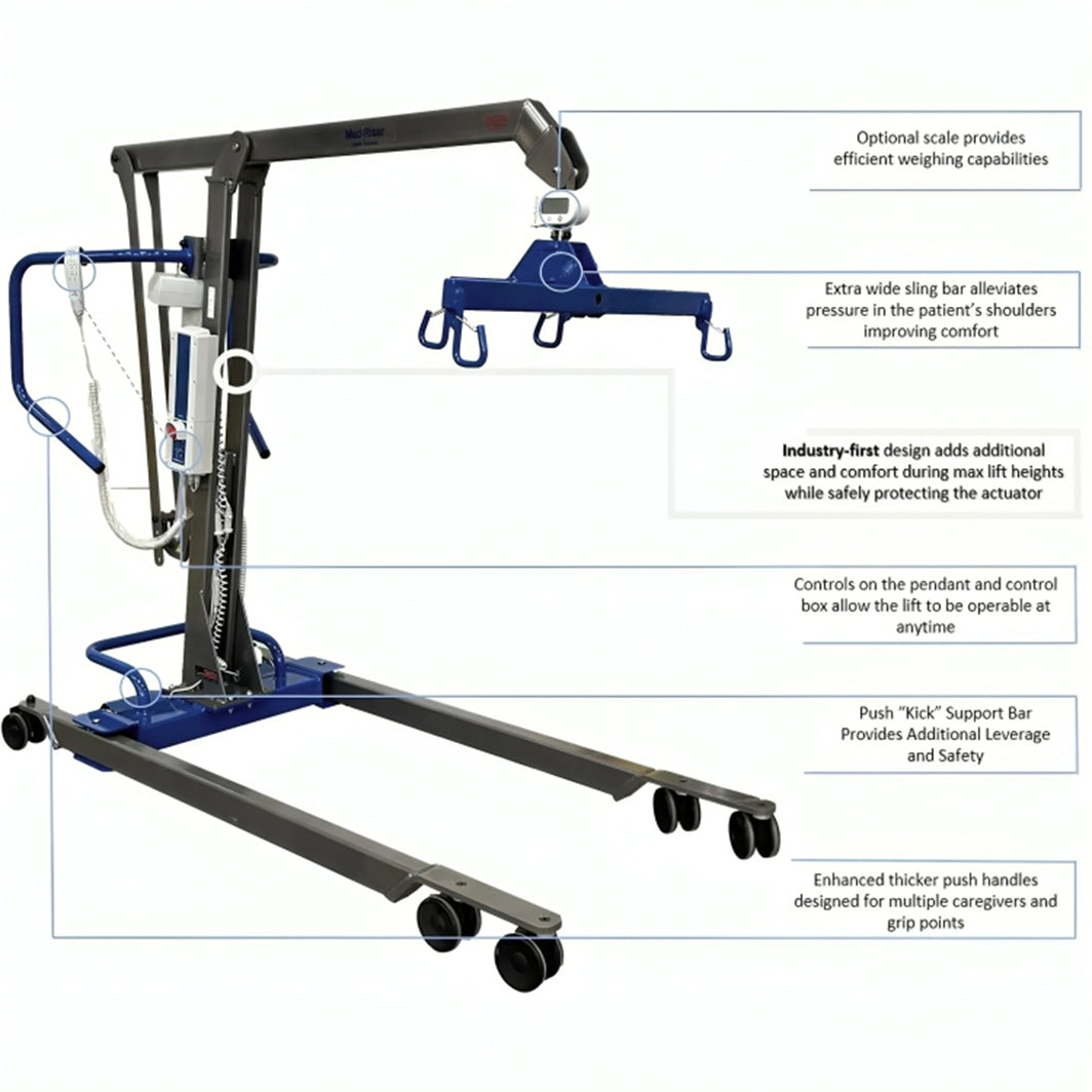 Med-Mizer MedRiser 1000 Bariatric Patient Lift shophomemed