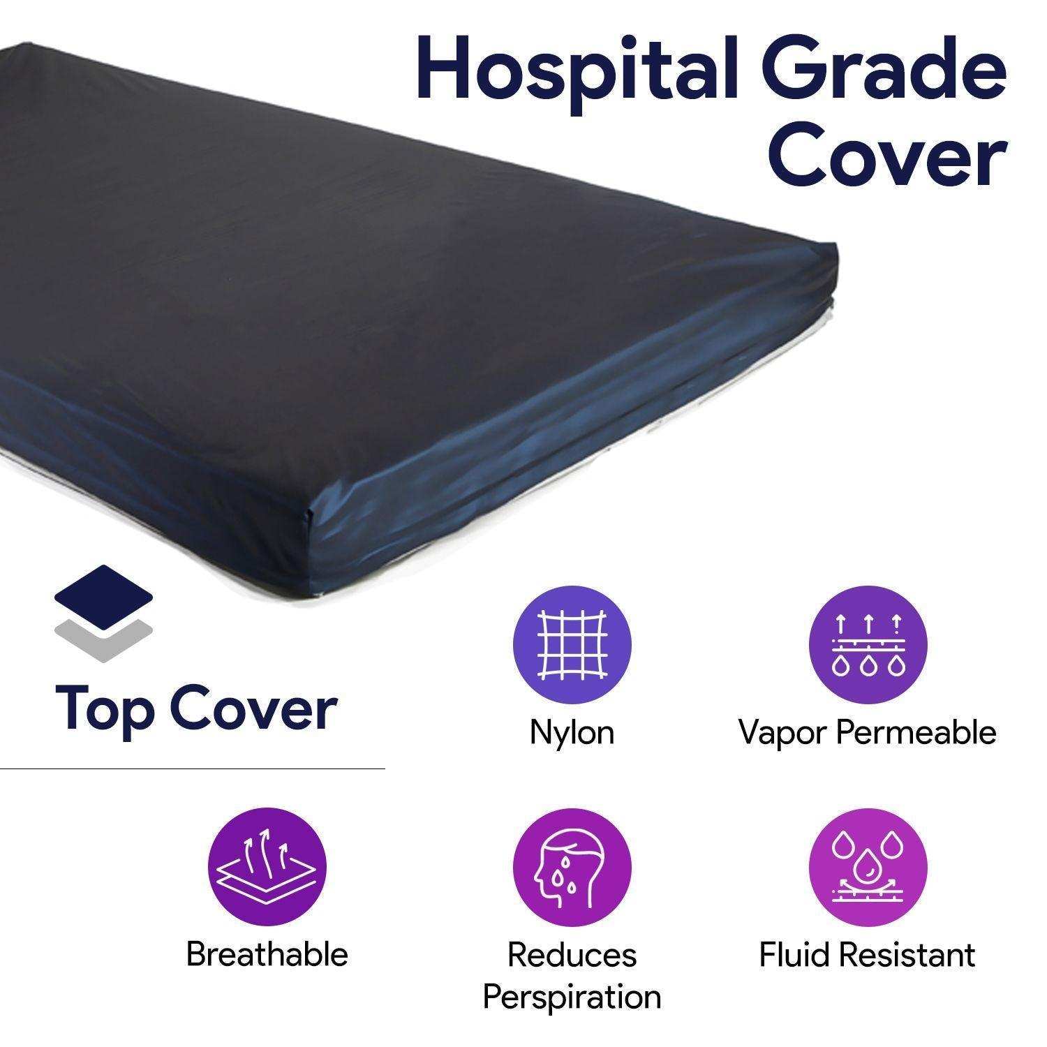 ProHeal Memory Foam Hospital Bed - Multi-Tiered Bed Sore Prevention - Shop Home Med