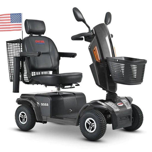 Metro Mobility S500 Series 4-Wheel Heavy Duty Travel Mobility Scooter - Shop Home Med