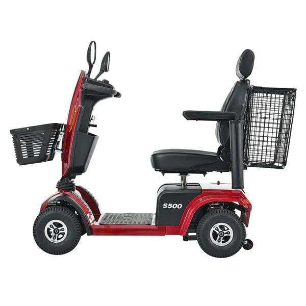 Metro Mobility S500 Series 4-Wheel Heavy Duty Travel Mobility Scooter - Shop Home Med