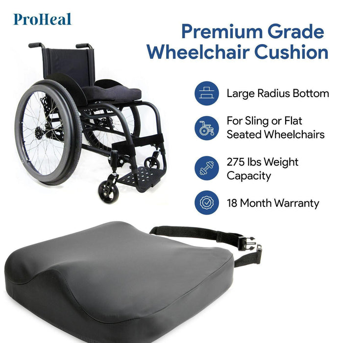 ProHeal Molded Foam Seat Cushion - Pressure Sensitive For Comfort & Superior Support - Shop Home Med